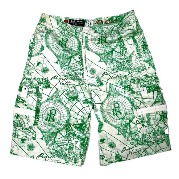 Parish Nation MMVI Cargo Shorts - 34 - Picture 1 of 3